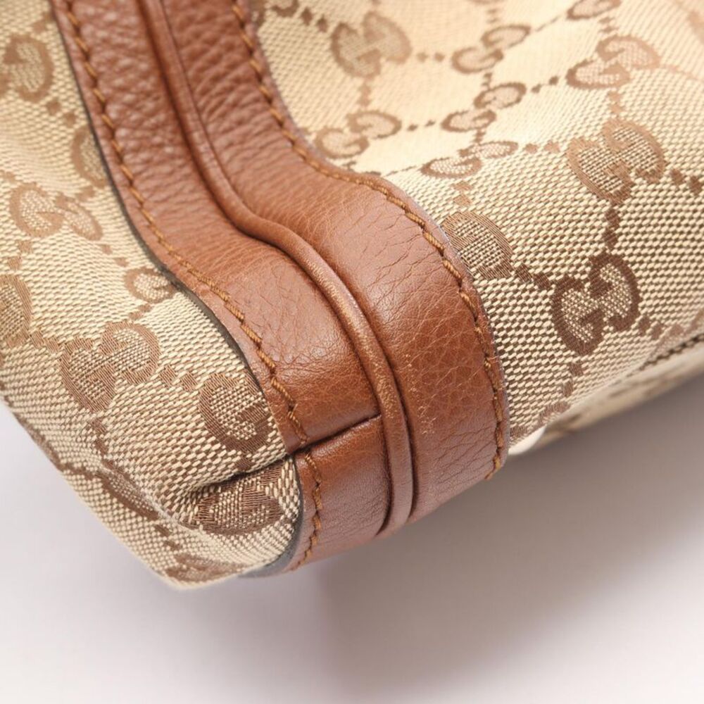 Gucci Bella Bamboo GG Canvas Tote Bag - Picture 2 of 10